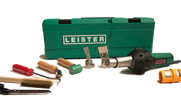 Апарат LEISTER працює від гарячої повітряного струменя